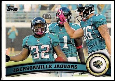 401 Jacksonville Jaguars (Maurice Jones-Drew David Garrard Zach Miller) TC